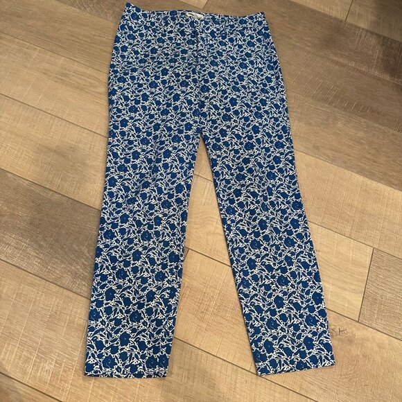 OLD NAVY WOMENS BLUE PIXIE PANTS 6 REGULAR - Picture 1 of 9